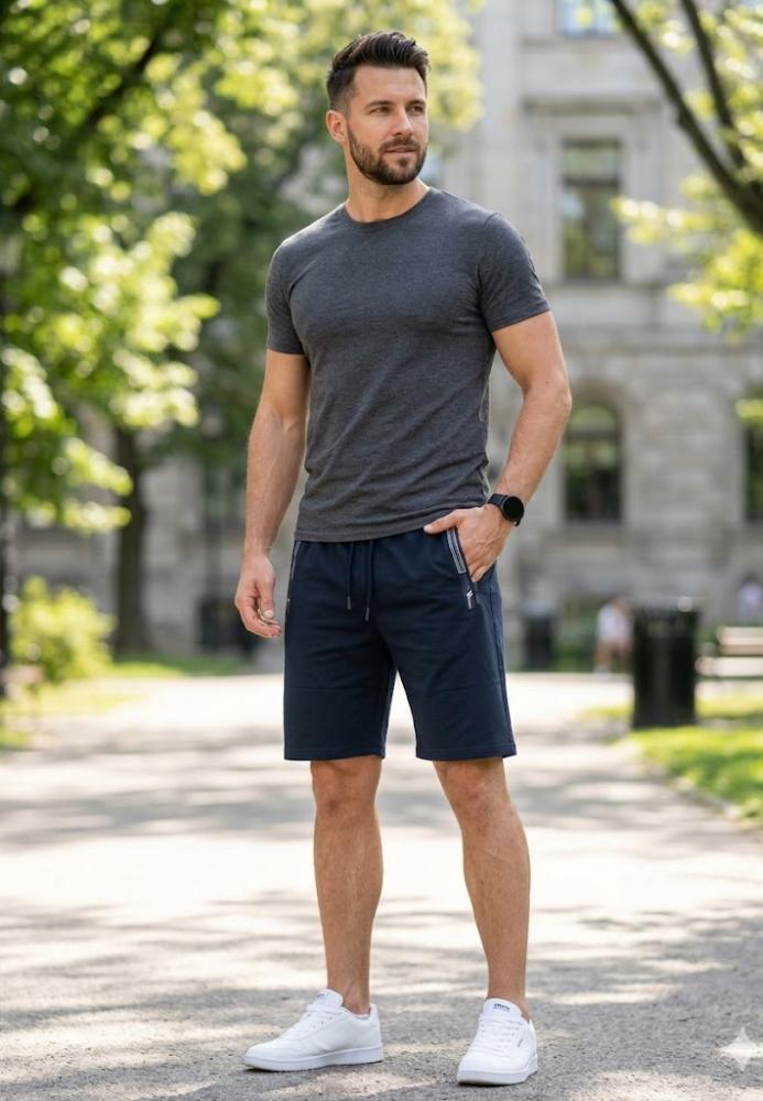 Pantaloni Scurți Bărbați,culoare Bleumarin, Engros